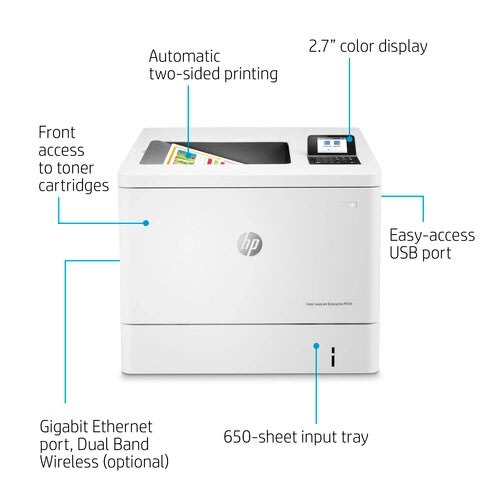 HP Laserjet Enterprise M554dn Color Printer | Konga Online Shopping
