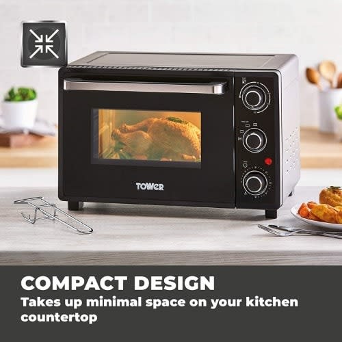 Tower top electric oven