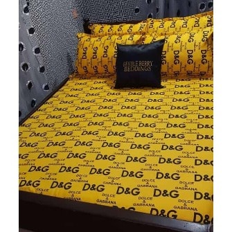 Duvet With Bedsheet And 4 Pillowcases - D&G Inspired | Konga Online Shopping