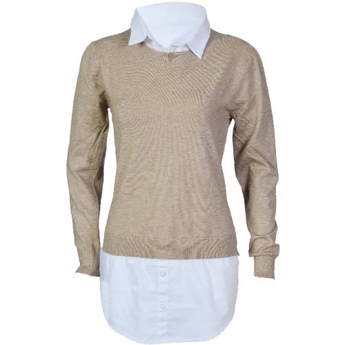 Blouse and sweater combo online