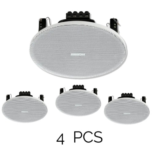 Ahuja Ceiling Speaker Csx6101t 6" 10W/100V 4 Pieces Konga