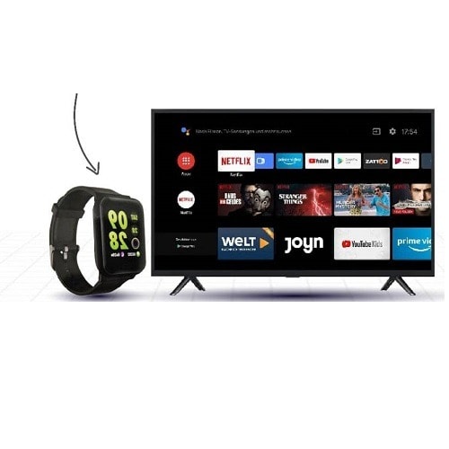55" Smart Tv+ Free Smartwatch.