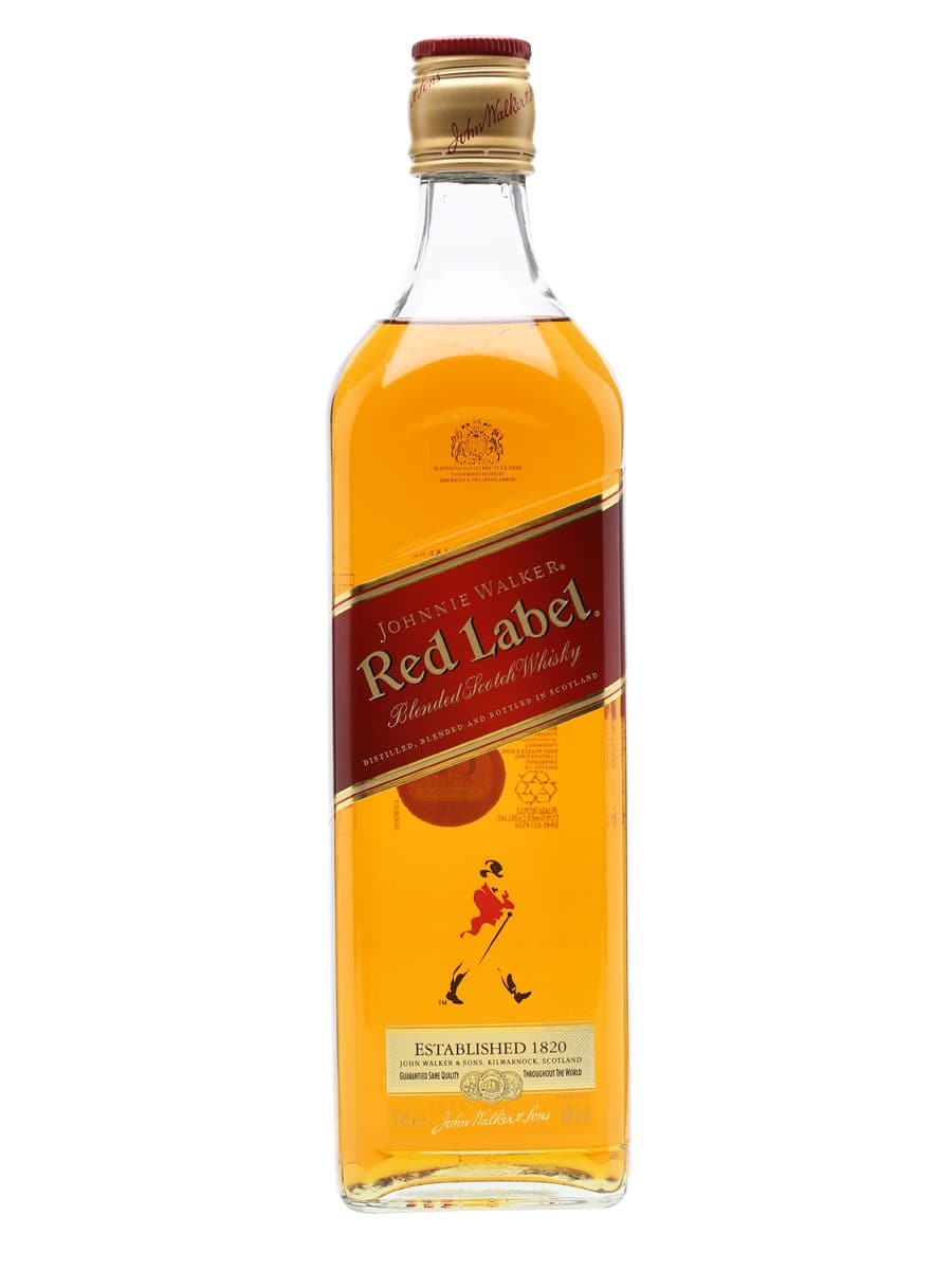 Red Label - 70cl  40% acl - Single Bottle.