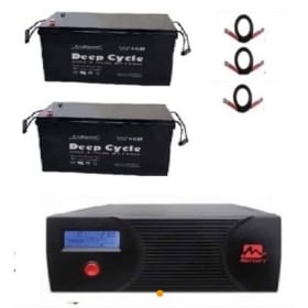 2.4kva 24V Inverter With 2 Of 200amps Batteries