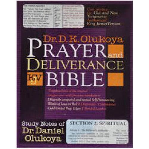 KJV Prayer And Deliverance Bible Konga Online Shopping