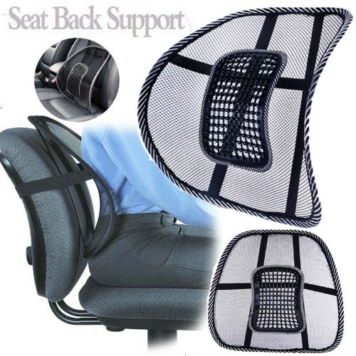 Back support on sale seat