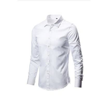 Men's White Long Sleeve Shirt | Konga Online Shopping