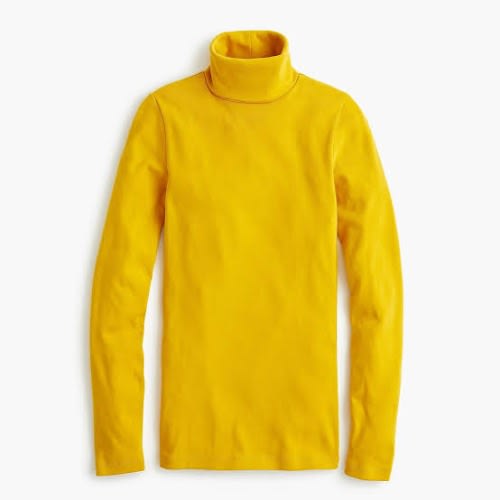 yellow turtleneck men