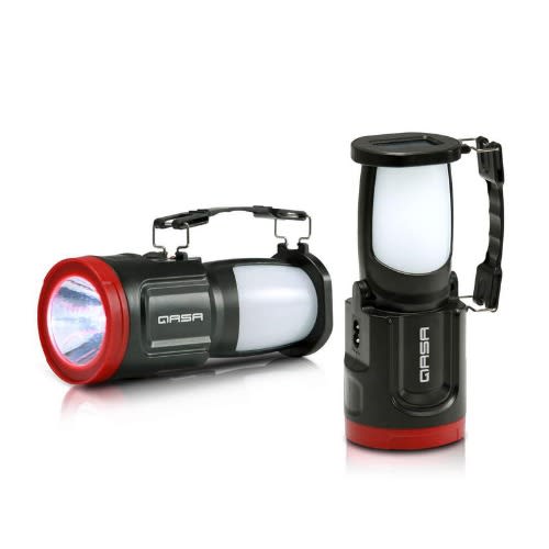 Rechargeable Lantern With Built-In Solar Panel - QLTN-81B.