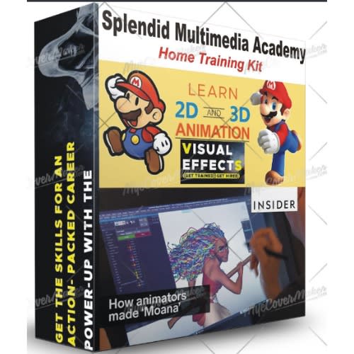 Student Combo Pack -2D & 3D Animation - Video Home Training Kit. | Konga  Online Shopping