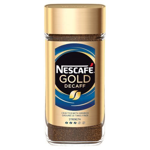 Gold Blend Decaff Instant Coffee.