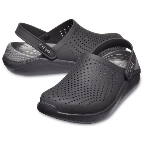 crocs literide sandal black