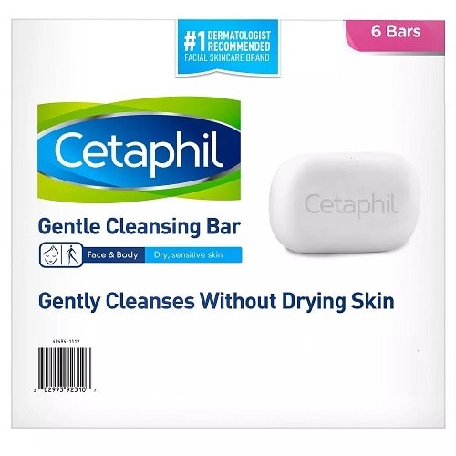 Gentle Cleansing Bar Soap 6 Bars