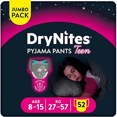 Drynites sizes sales