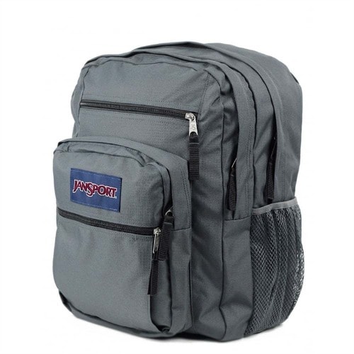 jansport big student backpack forge grey