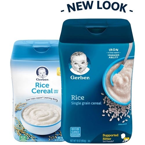 rice cereal baby food