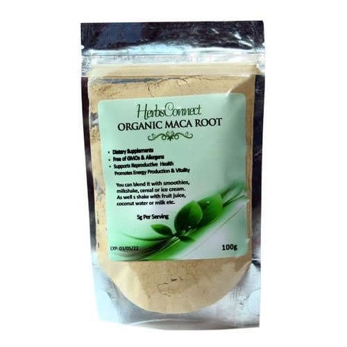 Organic Maca Root Powder - 100g.