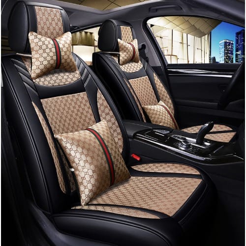 Gucci inspired outlet seat covers