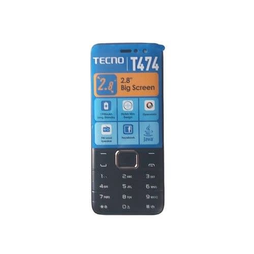 T474 - 2.8 Inch, Radio, Opera Mini, Battery 1900mAh - Black.