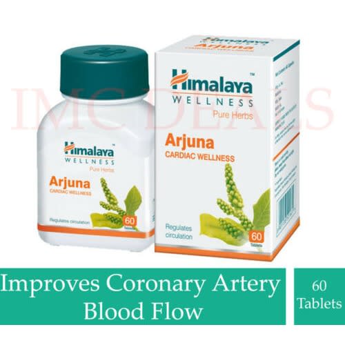 Himalaya Organic Arjuna 60 Caplets For Cholesterol Blood Pressure Healthy Heart Function Support Konga Online Shopping
