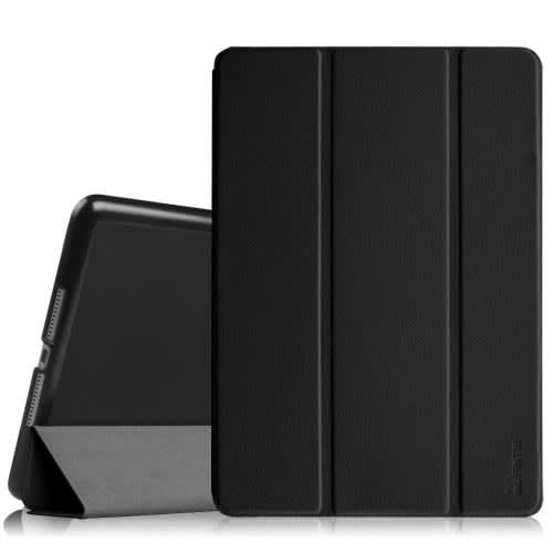 Flip Case For Ipad Air 2 -9.7" With Screen Guide And Charger - Black.