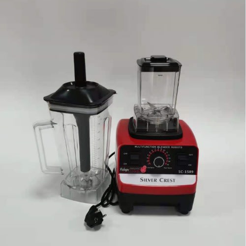 HEAVY DUTY SILVERCREST BLENDER WITH 2 JARS (4500 WATTS) This double cup,  multi-functional silver crest blender is essential in every kitchen as  it, By Zeelaws Concept