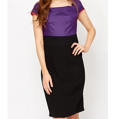 Two tone 2025 pencil dress