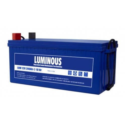 Affordable Luminous 200Ah 12V Inverter battery in Nigeria