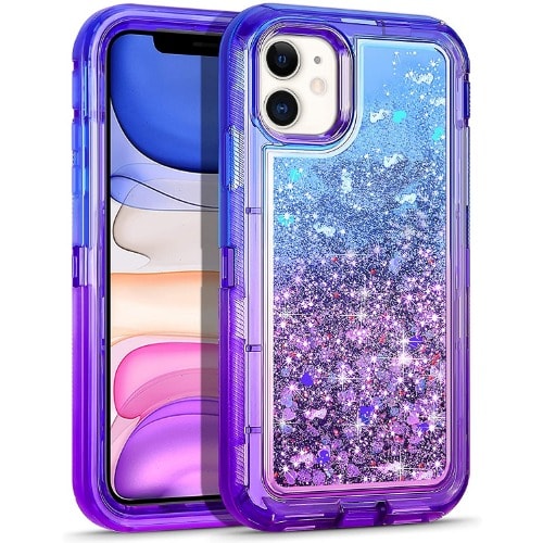 Glitter Phone Case For Iphone 11 Pro Max Purple Konga Online Shopping