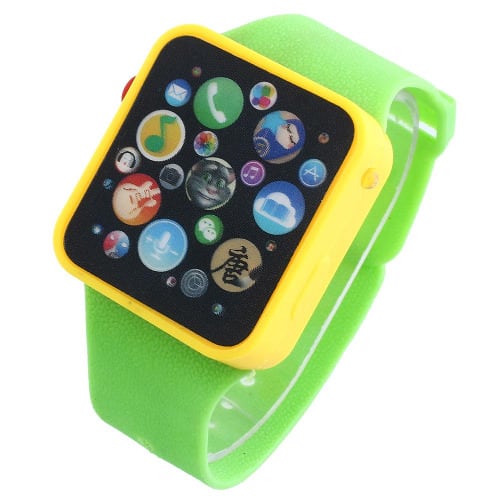 Kids Early Education 3D Touch Screen Smart Watch Green Konga