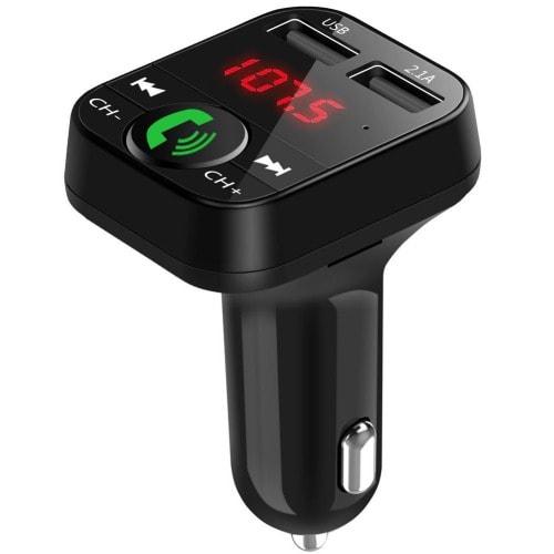 S25 Bluetooth Car Fm Radio Transmitter, Handsfree Calling Mic Charger Mp3  Player | Konga Online Shopping