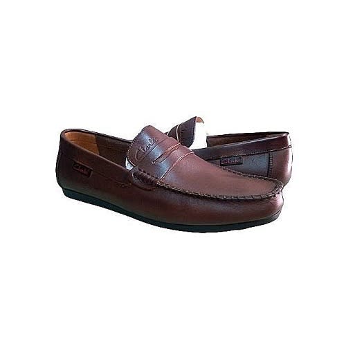mens brown casual loafers