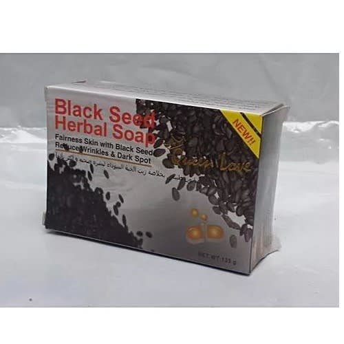 Black sales seed soap