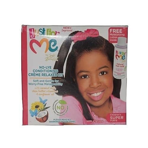 Soft Beautiful Just For Me No Lye Conditioning Creme Relaxer Kit