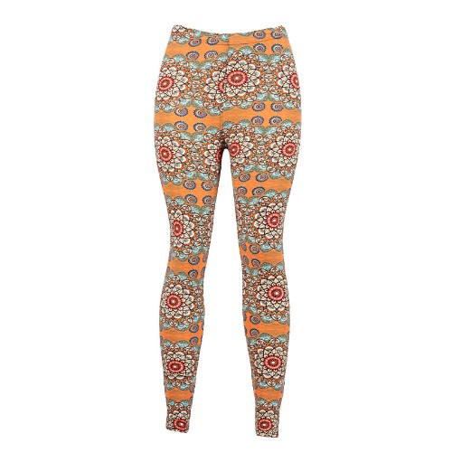 High Waist Ladies' Leggings - 6 In 1 Set