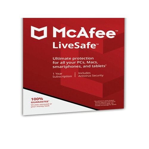 McAfee Livesafe - 1pc - 1 Year | Konga Online Shopping