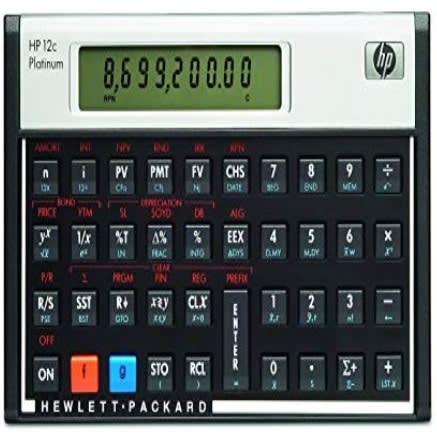 hd 12c financial calculator