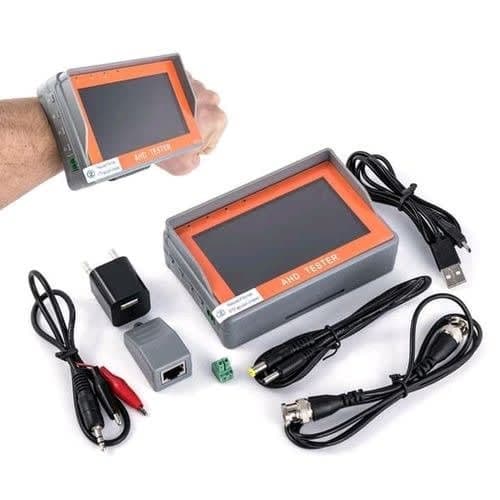 4.3" LCD CCTV Video Camera Tester MONITOR CCTV Security TESTER W/ ADSL Detection
