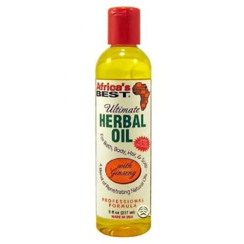 Ultimate Herbal Massage Oil With Ginseng - 237ml
