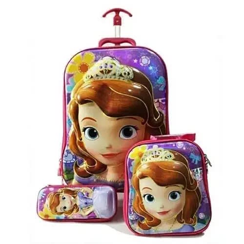Sofia the first trolley bag store