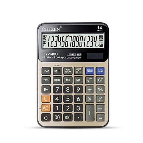 Citizen Gy 140c Calculator 14 Bit Display