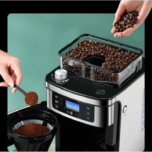 Ambiano Coffee Machine With Integrated Grinder - 1.5L - 1050W - MIT ...