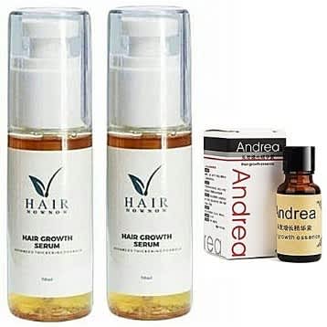 Hair Growth Serum X2 Free Andrea Oil