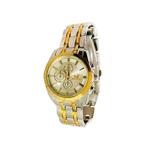 Orlando Ladies Chain WristwatchSilver & Gold Konga Online Shopping