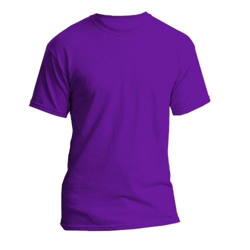 Unisex Round Neck T-shirt - Purple | Konga Online Shopping