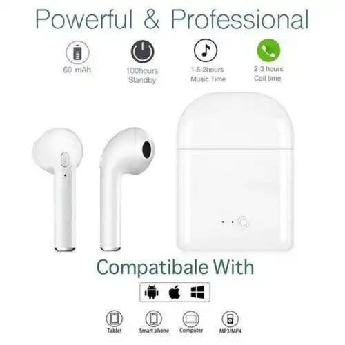 I7 Wireless Mini Wireless Bluetooth Earpods Konga Online Shopping