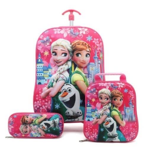 Frozen school bag trolley new arrivals