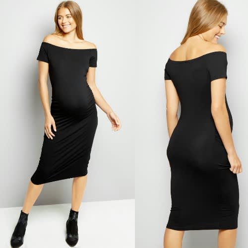 bardot maternity dress