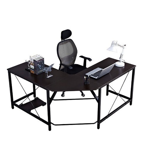 Sadia Besant Cuomo L Shaped Desk Black Konga Online Shopping