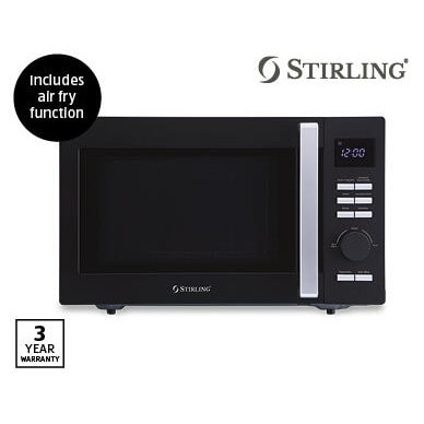 stirling microwave oven with air fryer